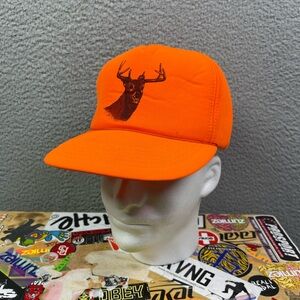 Vintage 90s‎ deer animals hunting SnapBack hat
